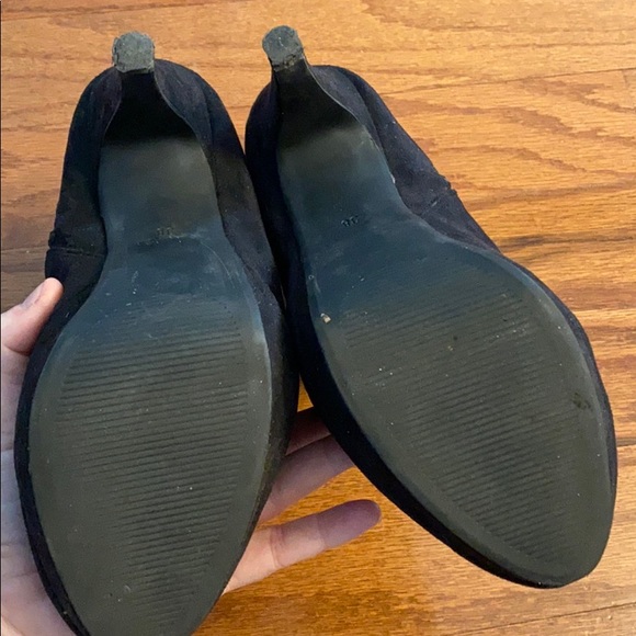 H&M faux suede black booties - Picture 6 of 8